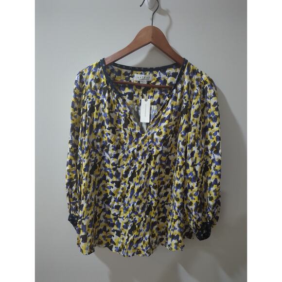 Anthropologie Velvet By Graham Spencer Blouse NWT - Picture 3 of 6